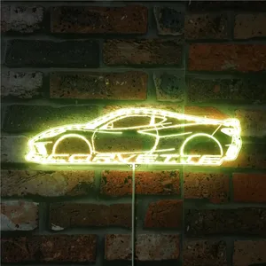 Corvette Corvette C8 RGB LED Sign