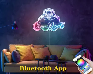 Crown Royal 5 RGB LED Sign