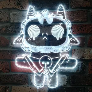 Cult of the Lamb The Lamb RGB LED Sign