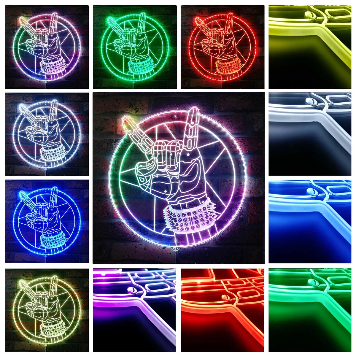 Cyberpunk 2077 Johnny Silverhand RGB LED Sign