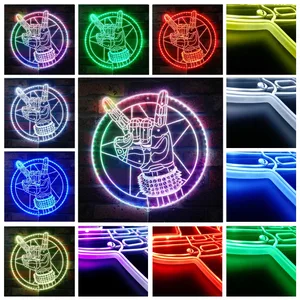 Cyberpunk 2077 Johnny Silverhand RGB LED Sign
