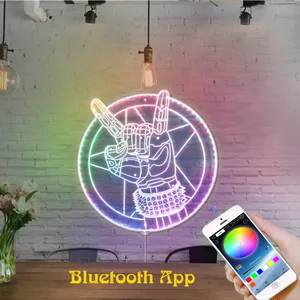 Cyberpunk 2077 Johnny Silverhand RGB LED Sign