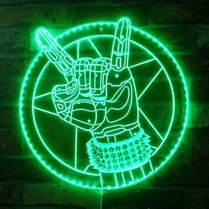 Cyberpunk 2077 Johnny Silverhand RGB LED Sign