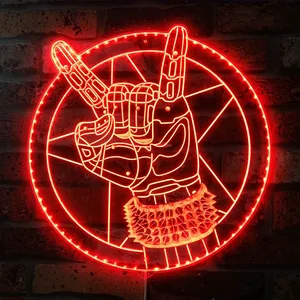 Cyberpunk 2077 Johnny Silverhand RGB LED Sign