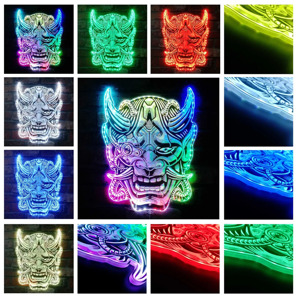 Cyberpunk 2077 Samurai RGB LED Sign