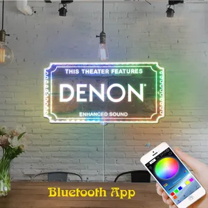 Denon Theater Sign RGB LED Sign