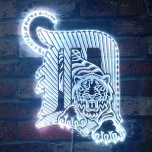 Detroit Tigers Logo RGB LED Sign