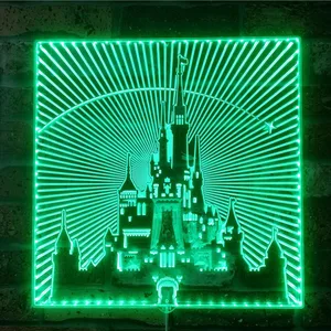 Disney Castle RGB LED Sign