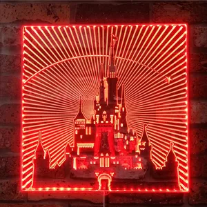 Disney Castle RGB LED Sign