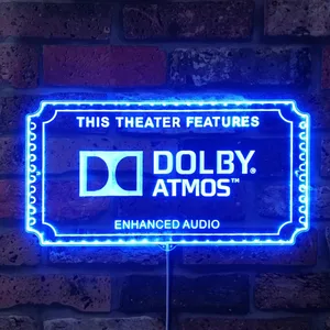 Dolby Atmos Theater Sign RGB LED Sign