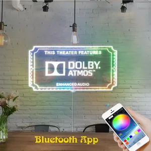 Dolby Atmos Theater Sign RGB LED Sign