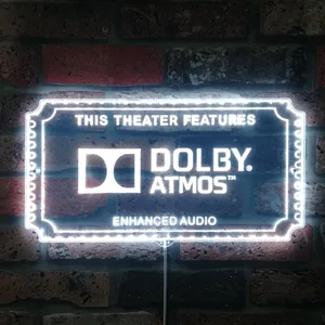 Dolby Atmos Theater Sign RGB LED Sign