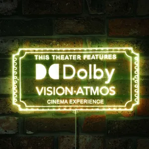 Dolby Vision Atmos Theater Sign RGB LED Sign
