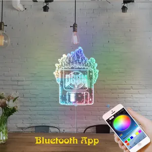 Doom Logo RGB LED Sign