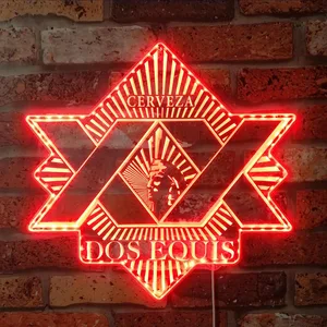 Dos Equis Logo RGB LED Sign