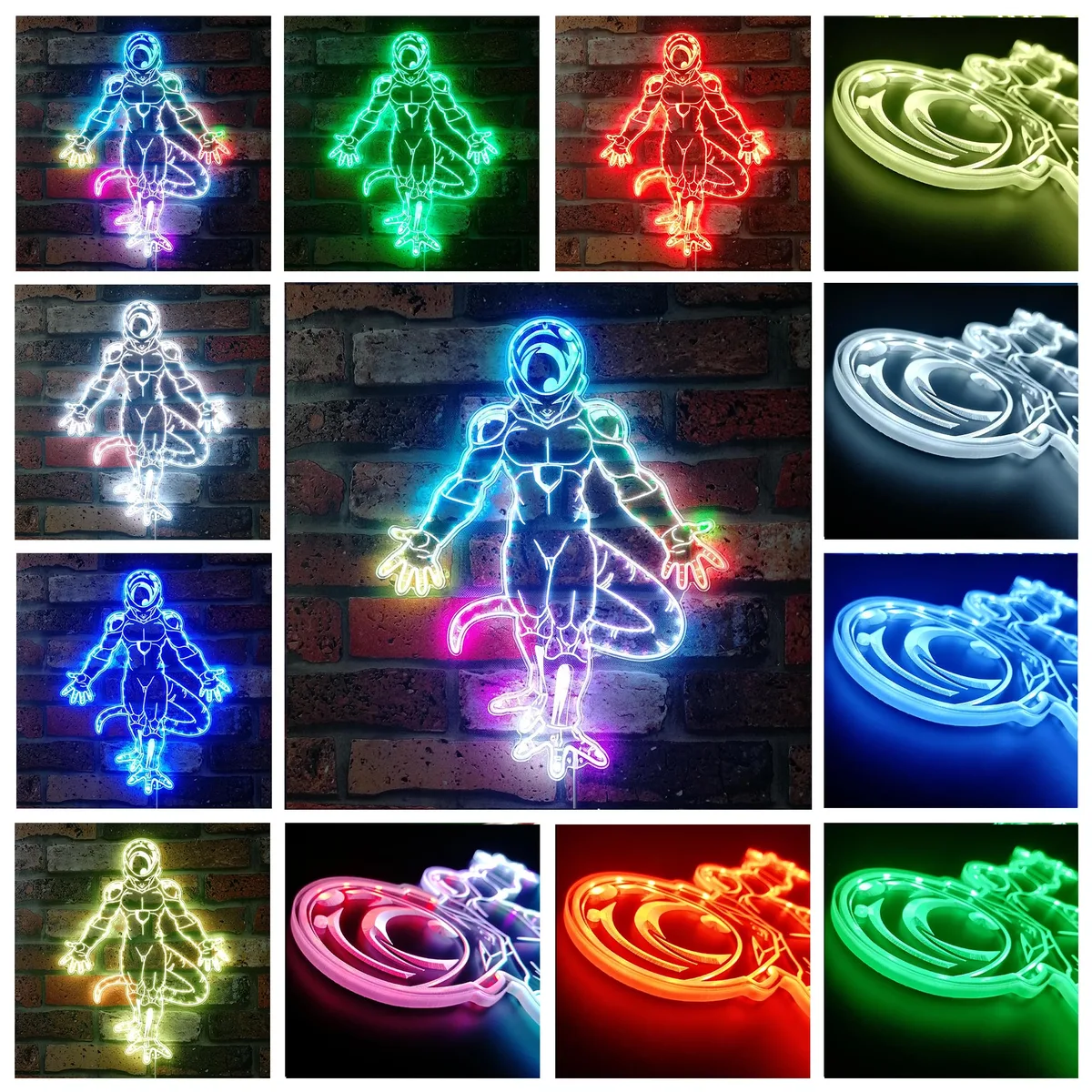 Dragon Ball Z Frieza RGB LED Sign