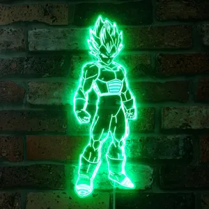 Dragon Ball Z Goku Super Saiyan RGB LED Sign