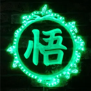 Dragon Ball Z Goku Symbol RGB LED Sign