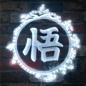 Dragon Ball Z Goku Symbol RGB LED Sign