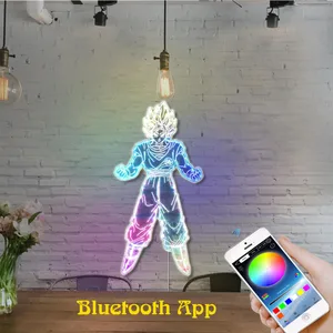 Dragon Ball Z Super Saiyan RGB LED Sign
