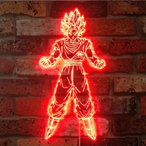 Dragon Ball Z Super Saiyan RGB LED Sign