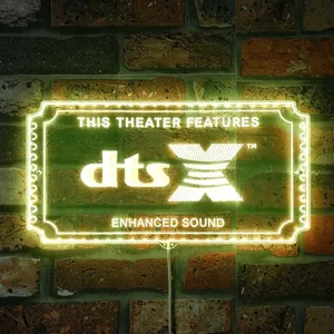 DTS X Theater Sign RGB LED Sign