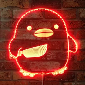 Duck with Knife RGB LED Sign