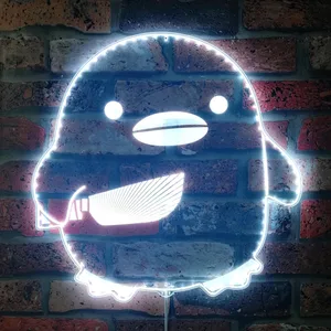 Duck with Knife RGB LED Sign