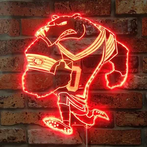 Edmonton Eskimos Bardown RGB LED Sign