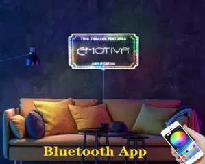 EMOTIVA Theater Sign RGB LED Sign