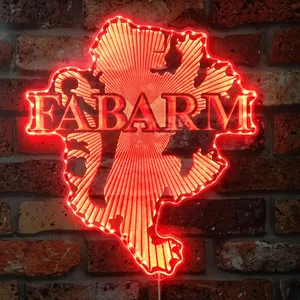 Fabarm Logo RGB LED Sign