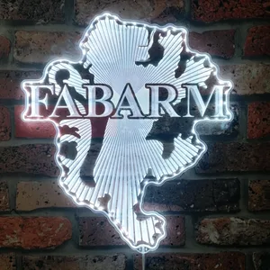 Fabarm Logo RGB LED Sign