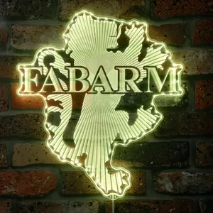 Fabarm Logo RGB LED Sign