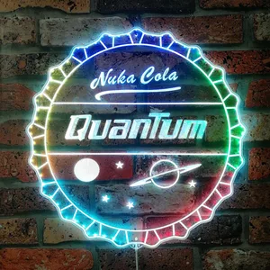 Fallout 4 Nuka Cola Quantum RGB LED Sign
