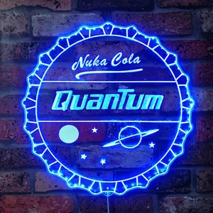 Fallout 4 Nuka Cola Quantum RGB LED Sign