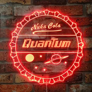 Fallout 4 Nuka Cola Quantum RGB LED Sign
