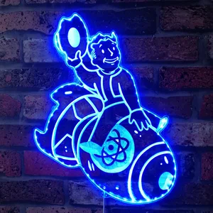 Fallout 76 Vault Boy RGB LED Sign