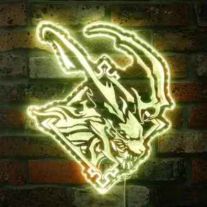 Final Fantasy 16 Eikon of Fire RGB LED Sign