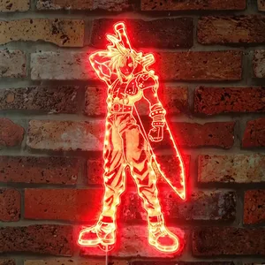 Final Fantasy 7 Cloud 2 RGB LED Sign