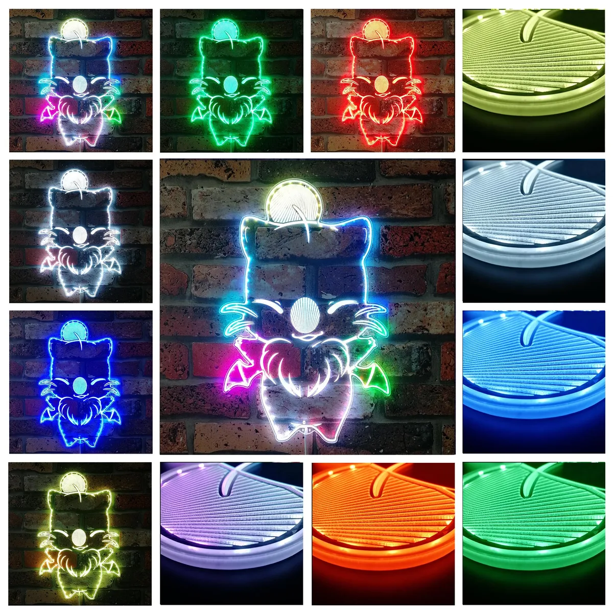 Final Fantasy 7 Moogle RGB LED Sign