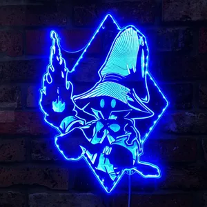 Final Fantasy Black Mage 2 RGB LED Sign