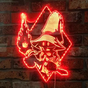 Final Fantasy Black Mage 2 RGB LED Sign