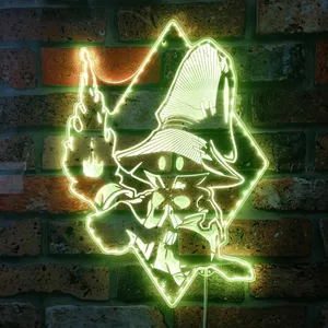 Final Fantasy Black Mage 2 RGB LED Sign