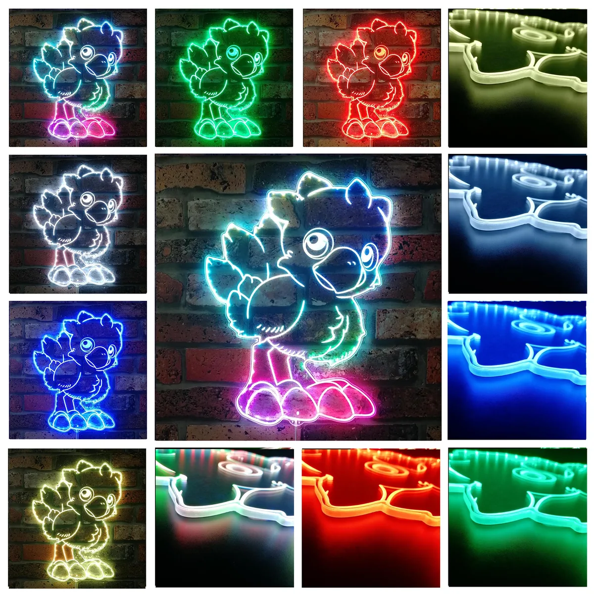 Final Fantasy Chocobo RGB LED Sign