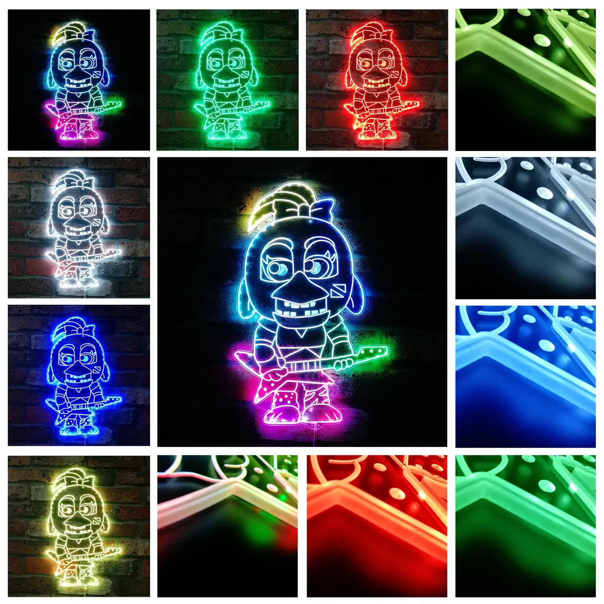Five nights at Freddy's Chica RGB LED Sign