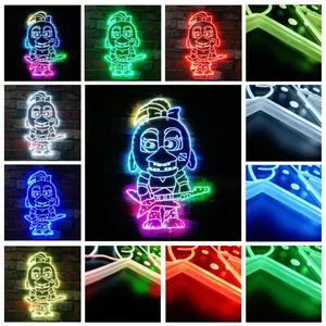 Five nights at Freddy's Chica RGB LED Sign
