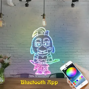 Five nights at Freddy's Chica RGB LED Sign