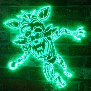 Five nights at Freddy's Foxy RGB LED Sign