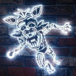 Five nights at Freddy's Foxy RGB LED Sign