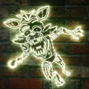 Five nights at Freddy's Foxy RGB LED Sign